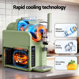 Devanti 5in1 Slushie Machine Ice Cream Maker 2L Sage Green