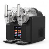 Devanti Slushie Machine 4L Dual Tanks Frozen Drink Ice Cream Maker