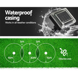 Gardeon Solar Snake Repeller 8X Multi Pulse Ultrasonic Powered Pest Repellent