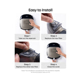 eufy Replacement Side Brushes (2 Pairs) for Robot Vacuum Omni S2