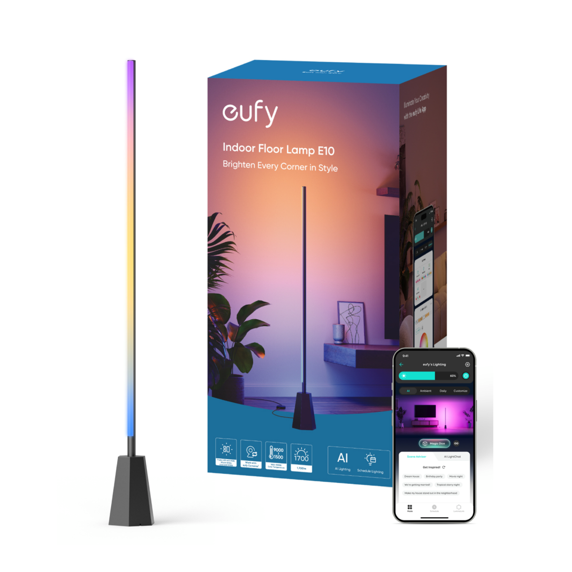 EUFY INDOOR FLOOR LAMP E10