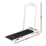 Everfit Treadmill Electric Walking Pad Under Desk Home Gym Fitness 380mm White