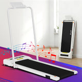 Everfit Treadmill Electric Walking Pad Under Desk Home Gym Fitness 380mm White
