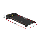 Everfit 3 in 1 Walking Pad Treadmill 20% Auto Incline Under Desk Treadmills for Home Gym With 40cm Wide Belt