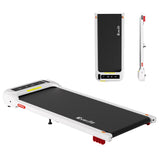 Everfit Treadmill Electric Walking Pad with Incline Under Desk Home Gym White