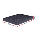Giselle Bedding 3-Zone Pillowtop Mattress Topper 1000GSM for Back Pain Relief Washable with 45cm Deep Pocket Double