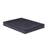 Giselle Bedding 3-Zone Pillowtop Mattress Topper 1000GSM for Back Pain Relief Washable with 45cm Deep Pocket King Single