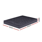 Giselle Bedding 3-Zone Pillowtop Mattress Topper 1000GSM for Back Pain Relief Washable with 45cm Deep Pocket King Single