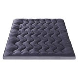 Giselle Bedding 5cm Pillowtop Topper Bamboo Polyester Blend Fibre Pad for Back Pain Relief Washable Overfilled Bed Protector 500GSM Queen