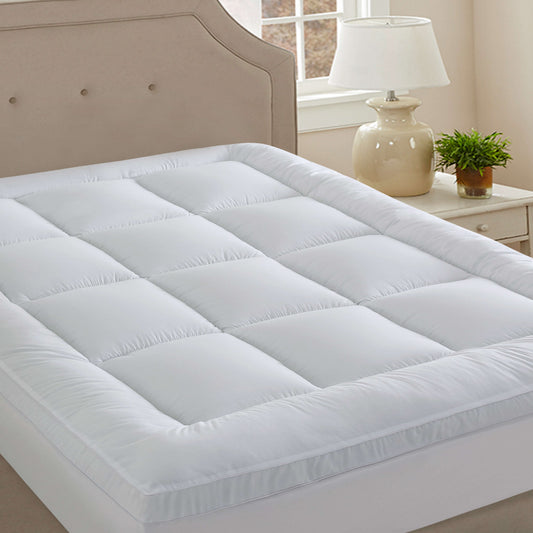 GIOIA CASA OVERFILLED EXTRA THICK 1000GSM MATTRESS TOPPER