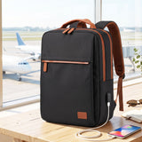 Wanderlite 20L Travel Laptop Backpack Carry On Work Bag with USB Port for Airlines Outdoor Business Black