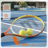 Everfit 23 Inch Tennis Racket Set of 2 Pack Lightweight Cushioned Grip Orange