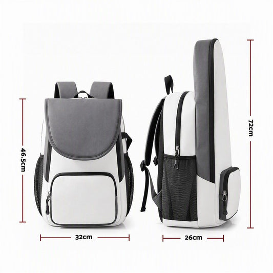Everfit Tennis Racket Bag Foldable Backpack Racket Pocket Shoe Compartment