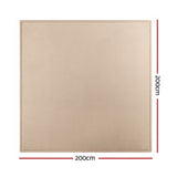 Artiss Tatami Mat Floor Mattress 3cm Thick Futon Mattresses Mellow Mat Rugs Living Room Beige