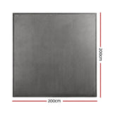Artiss Tatami Mat Floor Mattress 3cm Thick Futon Mattresses Mellow Mat Rugs Living Room Grey