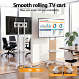 Artiss Mobile TV Floor Stand for 32-65" Mount Bracket Universal Adjustable Height with Wheels