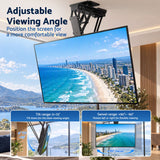 Artiss Motorised Ceiling TV Mount 32-75 Inch Flip Down Smart Remote VESA 600x400