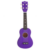 Alpha 21 Inch Ukulele Soprano Beginner Acoustic Small Guitar Kids Strings Purple