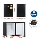 Devanti 42L Upright Freezer Fridge Black