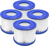 4 x Filter VI for swimming pool - suitable for Bestway Miami, Lay-Z-Spa Pool filter - Filter cartridge VI