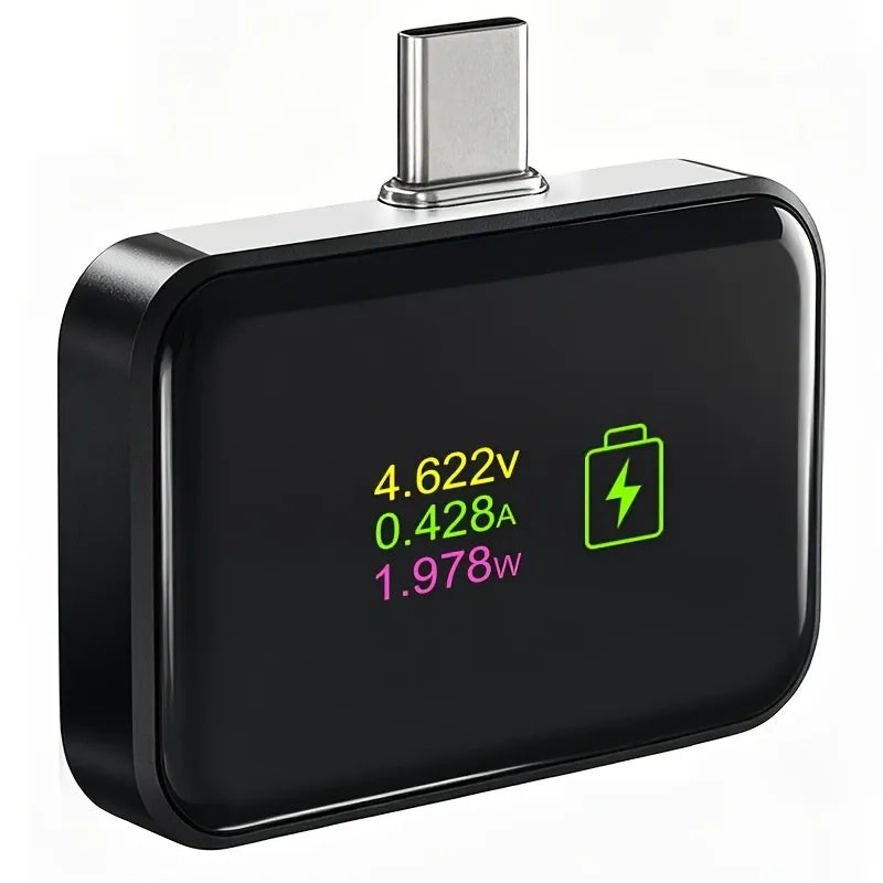🔌 Type-C Smart Digital Display Auto-Off Adapter | 140W Fast Charging with Automatic Power-Off, Protects Battery & Extends Lifespan/black