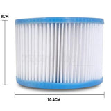 6PCS Replacement Bestway VI Filter Cartridge Inflatable Lay-Z-Spa Filters 58323