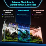 Dynamic Power Planted Aquarium LED Light Day Night Cycle Full Spectrum 30W 75cm