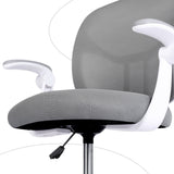 Kids Desk Chair - Children Office Study Seat with Footrest NOVA - Grey
