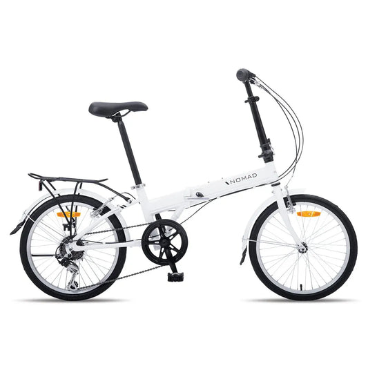 Progear Bikes Nomad Folding Bike 20" in Pearl White