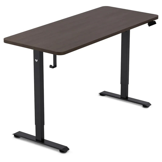 Lifespan Fitness ErgoDesk Electric Standing Desk 140cm (Walnut/Black)