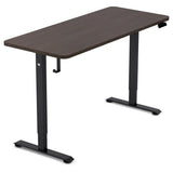 Lifespan Fitness ErgoDesk Electric Standing Desk 140cm (Walnut/Black)