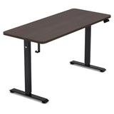 Lifespan Fitness ErgoDesk Electric Standing Desk 140cm (Walnut/Black)