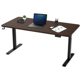 Lifespan Fitness ErgoDesk Electric Standing Desk 160cm (Walnut/Black)