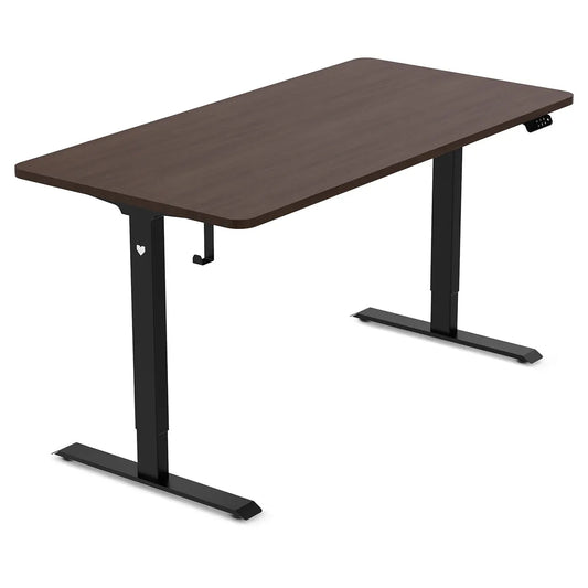 Lifespan Fitness ErgoDesk Electric Standing Desk 160cm (Walnut/Black)