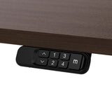 Lifespan Fitness ErgoDesk Electric Standing Desk 180cm (Walnut/Black)