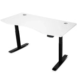 Lifespan Fitness ErgoDesk AUTO Series Automatic Standing Desk 150cm in White & Black