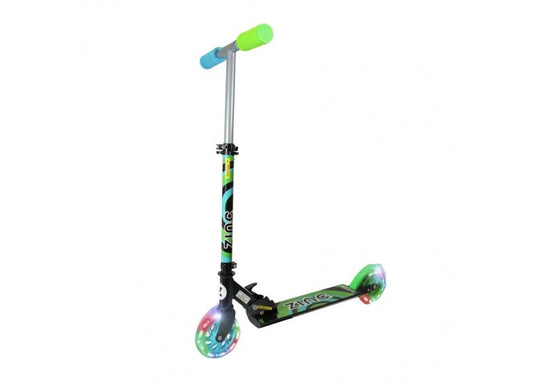 Zinc Twister Inline Scooter Blue / Green