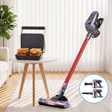 Devanti K7 Cordless Stick Vacuum Cleaner plus Sandwich Maker Panini Press