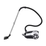 DEVANTI Bagged Vacuum Cleaner Powerful Suction for Carpet Wood Tile Floor