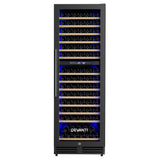 Devanti Wine Fridge Cooler Dual Zone 154 Bottles