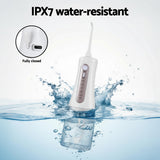 Devanti Cordless Water Flosser Dental Oral Irrigator White