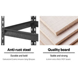 Giantz 4x1.8M Garage Shelving Warehouse Rack Pallet Racking Storage Charcoal
