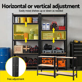 Giantz 2-Rack Garage Shelving 1.5X0.7m Warehouse Shelves Storage Rack Pallet Racking