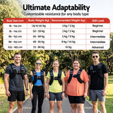 Everfit 8kg Weighted Vest Men Women, Reflective Running Vest with Armband Pouch