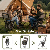 Weisshorn Camping Chair Storage Bag Foldable 600D Oxford Iron Camo 60CM