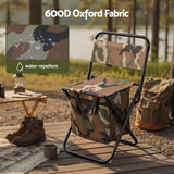 Weisshorn Camping Chair Storage Bag Foldable 600D Oxford Iron Camo 60CM