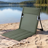 Weisshorn Foldable Camping Chair Oxford Aluminum Alloy Backrest 70kg Green