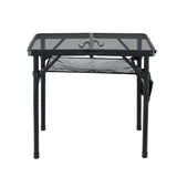 Gardeon BBQ Camp Table, 60*40*56 Portable Foldable Lightweight Grill Outdoor Metal Table 2.5kg