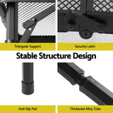 Gardeon BBQ Camp Table, 60*40*56 Portable Foldable Lightweight Grill Outdoor Metal Table 2.5kg