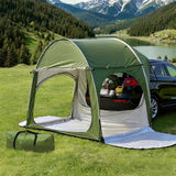 Weisshorn Camping Tent Car SUV Rear Hatchback Tents Canopy Portable Outdoor Family green